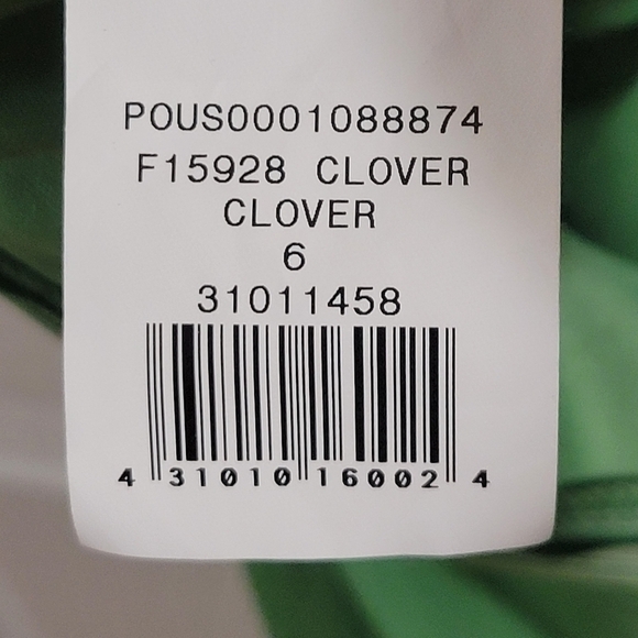 David's bridal long mesh dress w/ one shoulder Clover size 6 style F15928 NWT - Picture 9 of 11